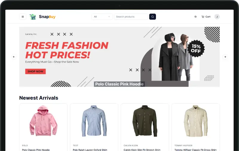 Full Stack Ecommerce System